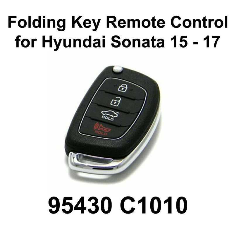 OEM Keyless Folding Key Remote Control Blank for Hyundai Sonata LF i45 15-17