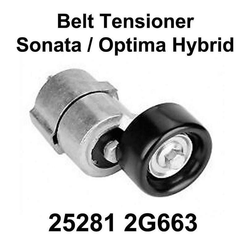 Genuine Belt Tensioner 252812G663 for Hyundai Sonata KIA Optima 2.4L Hybrid Only