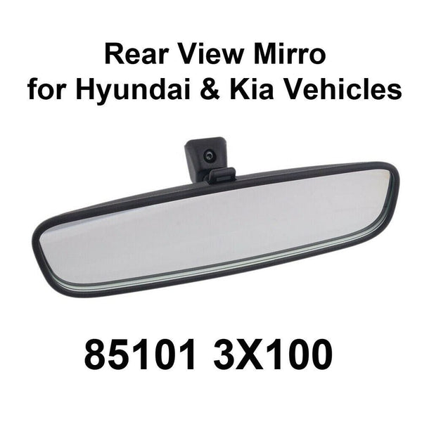 New OEM Genuine 85101 3X100 Rear View Inside Mirror for Hyundai & Kia Vehicles