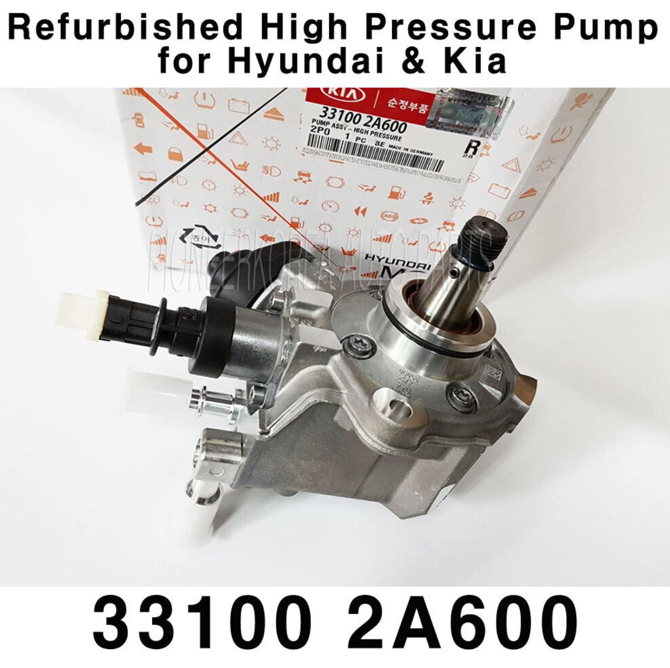 Refurbished High Pressure Fuel Pump 33100 2A600 for Tucson Kona Sporta