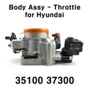 OEM 3510037300 Conjunto de cuerpo de acelerador genuino para Hyundai Tiburon Sonata Santa Fe