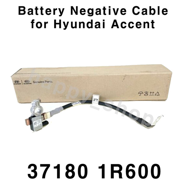 Genuine OEM Battery Negative Cable 371801R600 for Hyundai Accent 2013-2017