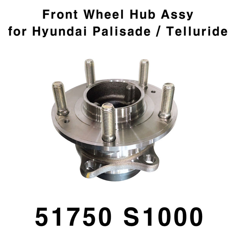 Genuine Hub Assy Front Wheel 51750S1000 for Hyundai Palisade / Kia Telluride