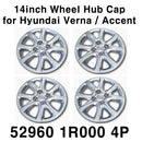 OEM 529601R00 4P Set 14' Cubierta de tapa de cubo de rueda para Hyundai Verna Accent 2012-2014
