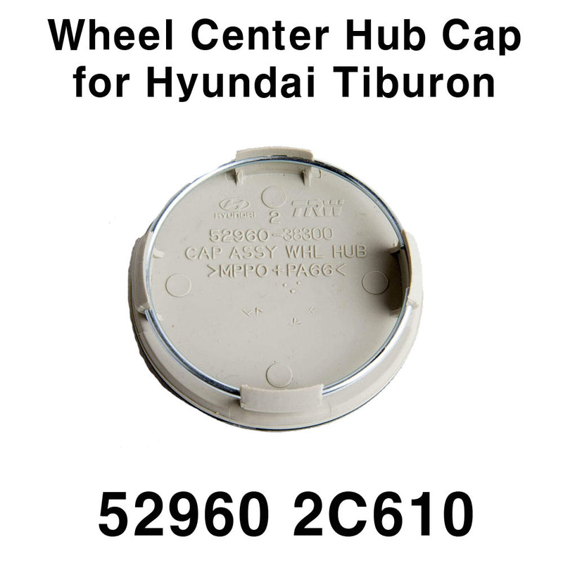 Tapa de cubo de rueda central genuina 1p 529602C610 para Hyundai Tiburon 2001-2008