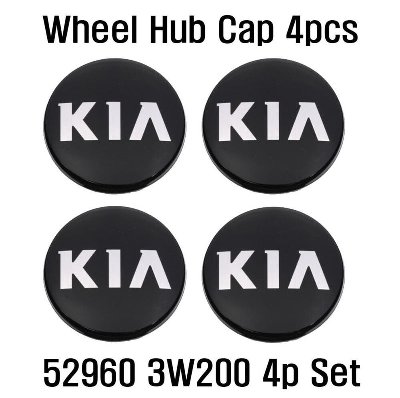 Genuine Wheel Center Hub Cap 529603W200 4p Set for Kia Optima Magentis Rio Forte
