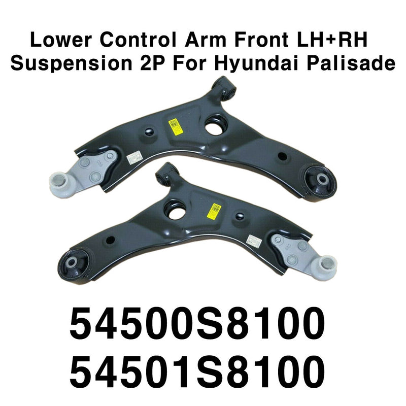 OEM Lower Control Arm Front LH + RH Suspension 2P for Hyundai Palisade 2019-2022