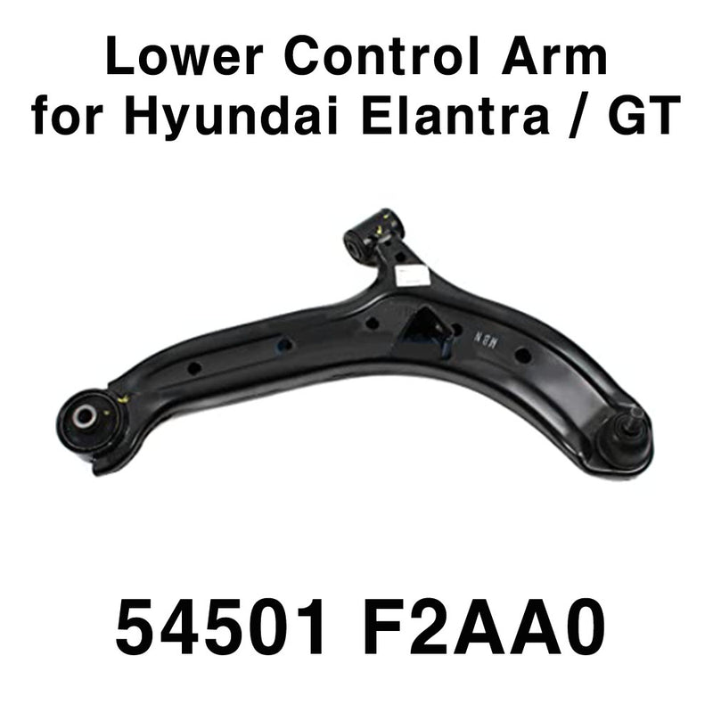 OEM Lower Control Arm 54501F2AA0 FR/RH Suspension for Hyundai Elantra GT 18-20
