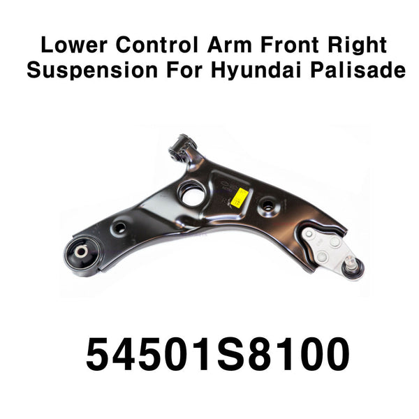 Brazo de control inferior OEM Suspensión FR/RH 54501S8100 para Hyundai Palisade 2019-2022