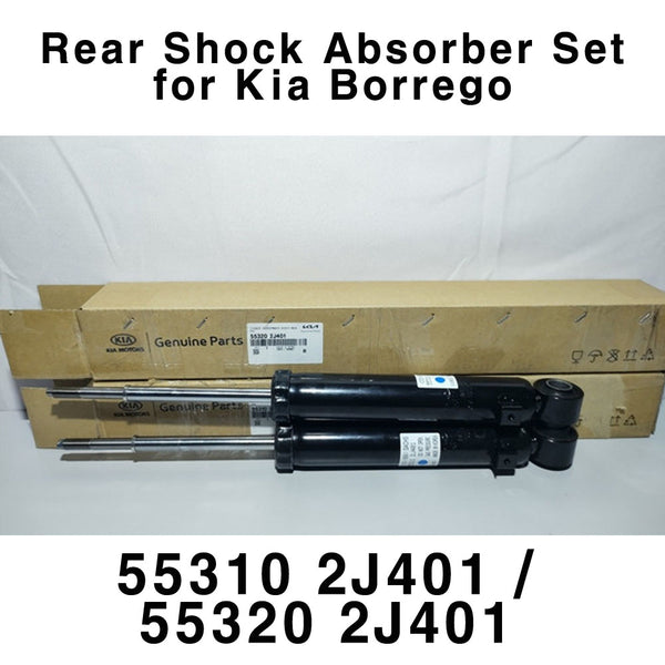 Genuine 553102J401 + 553202J401 Rear Shock Absorber (LH+RH) For Kia Mohave 07-15