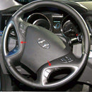 Genuine OEM 561713S100YE5 / 561723S100YE5 Steering Wheel Bezel Ornament Gray LH+RH for Hyundai i45 Sonata YF 2011-2013