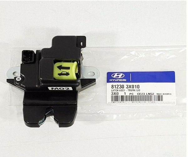 Actuador de bloqueo de pestillo genuino OEM 812303X010 para tapa de maletero para Hyundai Elantra 11-16