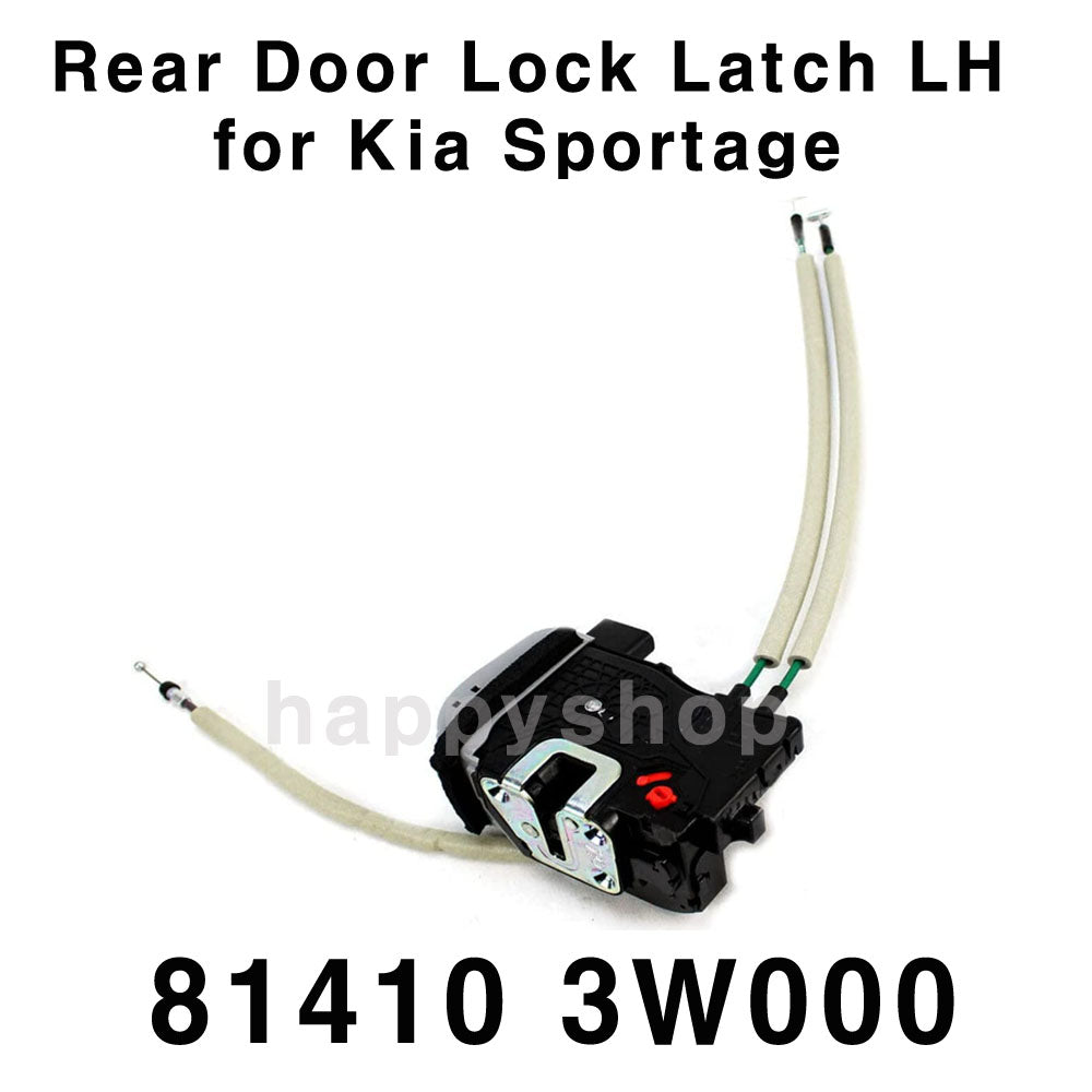 Genuine 814103W000 Rear Door Lock Latch Actuator LH for Kia Sportage 2011-2016