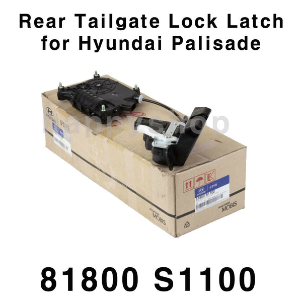 Genuine Tailgate Hatch Power Lock Latch 81800S1100 for Hyundai Palisade 20-21