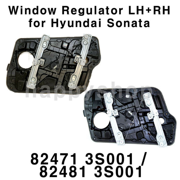 Genuine Power Window Regulator Front LH+RH 2p Set for Hyundai Sonata 2011-2014