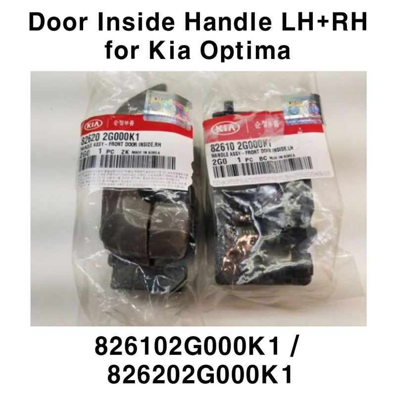 New Genuine Chrome Inside Door Handle LH RH 2p Set for Kia Optima 2006-2008