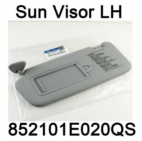 Genuine Sun Visor Driver LH Gray 852101E020QS For Hyundai Accent Verna 06-10