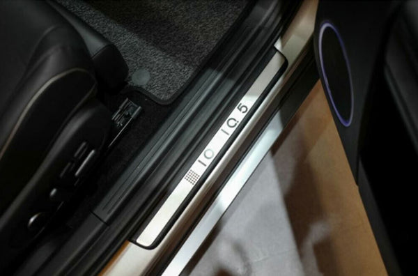 Juego de 4 piezas de placa de paso de desgaste de puerta de Metal OEM FR/RR para Hyundai Ioniq5 2022
