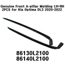 OEM Genuine Front Window A-pillar Molding LH+RH 2P for Kia Optima DL3 2020-2022