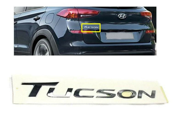 Emblema de Tucson con letras traseras genuinas 863102E000 para Hyundai Tucson 2005-2009
