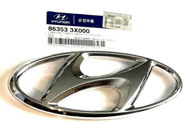 Hyundai Elantra Front Grille H Emblem - OEM 863533X000 For 2011-2013 Models