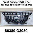 OEM Front Bumper Grille with Cruise for Hyundai Elantra GT Sport Hatchback 18-19