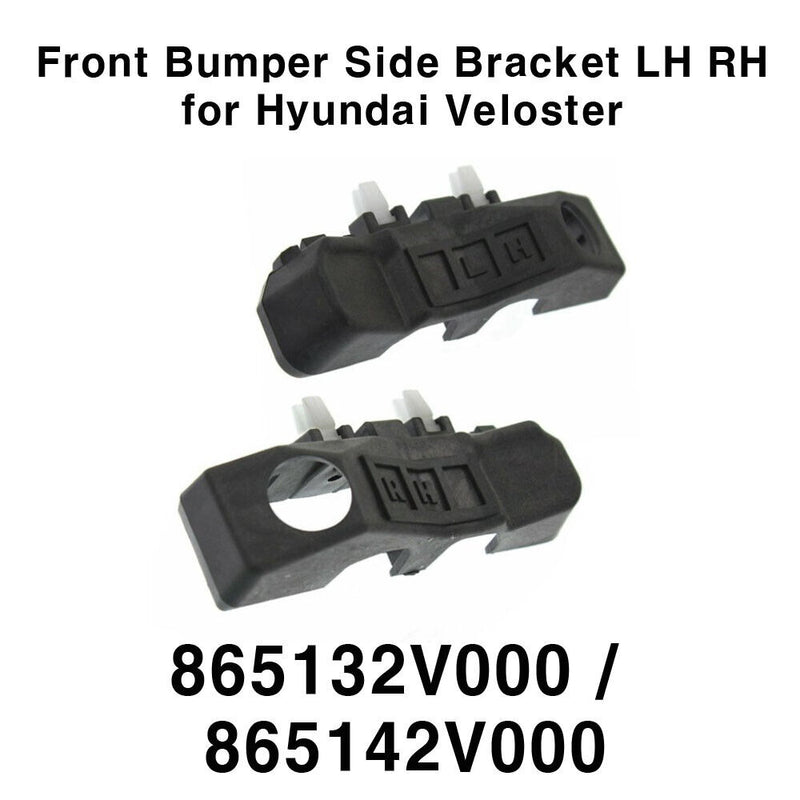New OEM Front Bumper Side Bracket LH RH 2p Set for Hyundai Veloster 2011-2017
