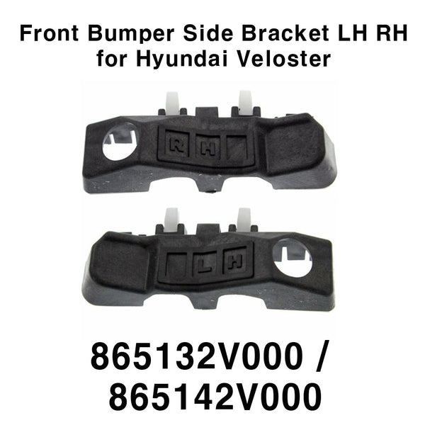 New OEM Front Bumper Side Bracket LH RH 2p Set for Hyundai Veloster 2011-2017