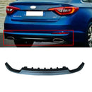 OEM Dual Exhaust Diffuser Cover 86612C1200 Black for Hyundai Sonata 2014-2017