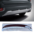 Placa de deslizamiento cromada parachoques trasero 86671-S8200 para Hyundai Palisade Calligrapy 21-22