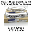 OEM Outside Mirror Signal Lamp LH RH 2p Set for Hyundai Santa Fe Veracruz 07-12