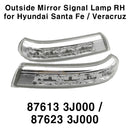 OEM Outside Mirror Signal Lamp LH RH 2p Set for Hyundai Santa Fe Veracruz 07-12