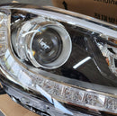 Genuine LED Projection Head Light Lamp Assy LH+RH Set for Accent Solaris 11-15