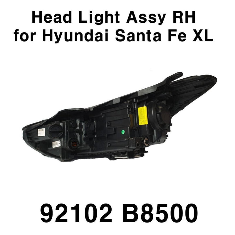 Juego de faros delanteros originales OEM LH RH 2p para Hyundai Santa Fe XL 2014-2018