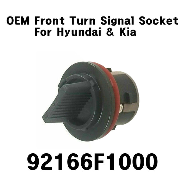 Genuine OEM 92166F1000 Front Turn Signal Socket for HYUNDAI & KIA