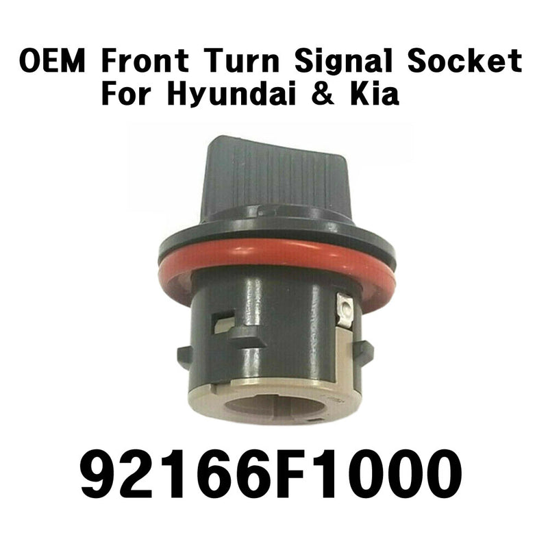 Genuine OEM 92166F1000 Front Turn Signal Socket for HYUNDAI & KIA