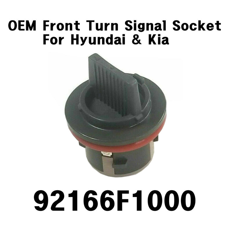 Genuine OEM 92166F1000 Front Turn Signal Socket for HYUNDAI & KIA