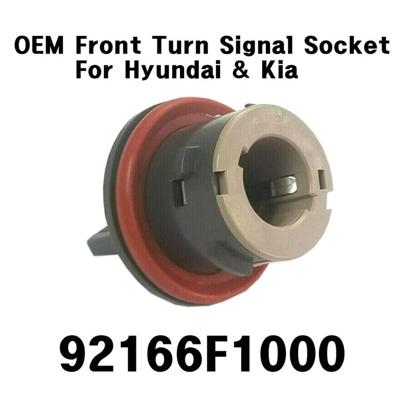 Genuine OEM 92166F1000 Front Turn Signal Socket for HYUNDAI & KIA