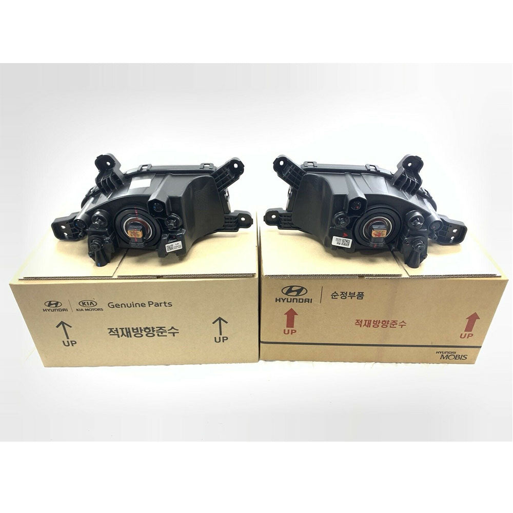 OEM 92201J9000 Fog Light Lamp Left Right + Connector Set for Hyundai K