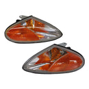 Luz de señal de giro delantera genuina derecha compatible con 1999-2001/Hyundai Tiburon 92302-27550