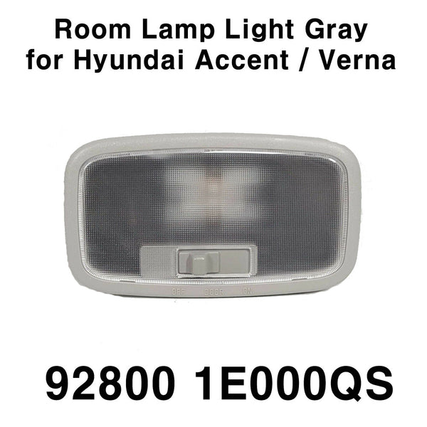 Lámpara de habitación OEM 92800-1E000QS gris claro para Hyundai Accent Verna 2006-2010