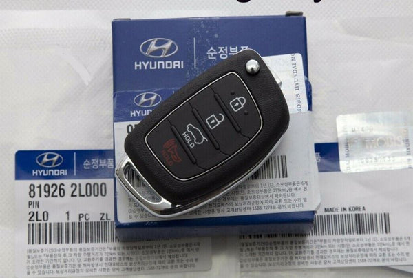 Llave plegable de control remoto de entrada sin llave genuina 954302S700 para Hyundai Tucson