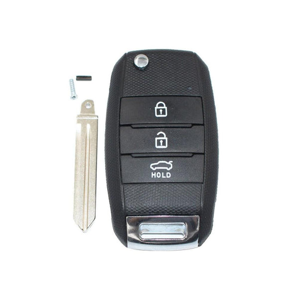 Llave plegable sin llave en blanco con control remoto genuino 3p para 2014-2016 / Kia RONDO 95430-A4000