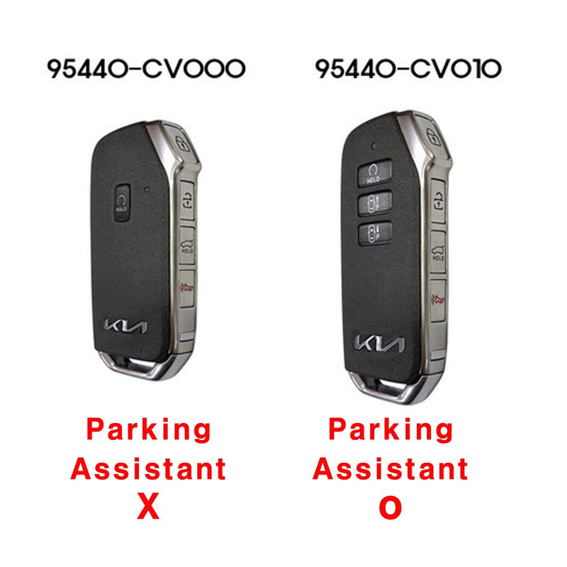 Genuine OEM 95440CV000 FOB Smart Key with Blank Key for Kia EV6