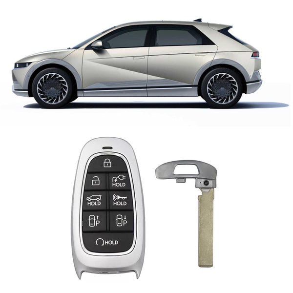 OEM FOB Smart Key 8 botones con llave ciega sin cortar para Hyundai IONIQ5 2022