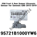 OEM 95721B1000 Front & Rear Bumper Ultrasonic Parking Sensor 1P for Genesis G80 2015-2019