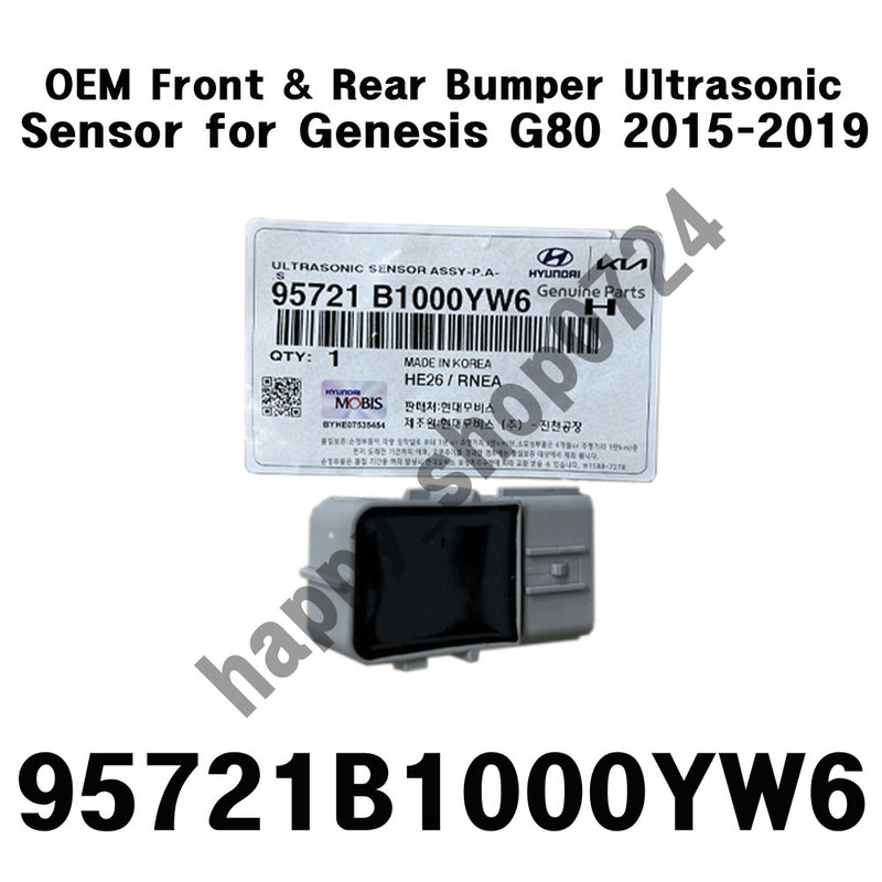 OEM 95721B1000 Front & Rear Bumper Ultrasonic Parking Sensor 1P for Genesis G80 2015-2019