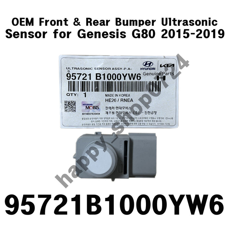 OEM 95721B1000 Front & Rear Bumper Ultrasonic Parking Sensor 1P for Genesis G80 2015-2019
