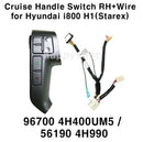 Interruptor de manija de crucero OEM derecho + juego de cables para Hyundai i800 H1 Starex 2015-2018