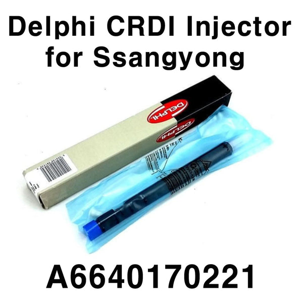 Restaurar inyector Delphi CRDI EJBR04701D A6640170221 para Ssangyong Actyon Kyron 